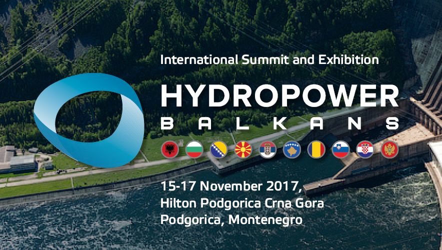 Hydropower Balkans 2017” (15-17 noiembrie 2017 Muntenegru, Podgorica